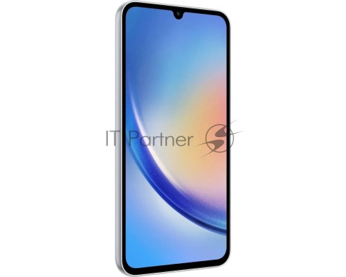 Смартфон Samsung Galaxy A34 5G SM-A346E, 6/128Gb, серебристый
