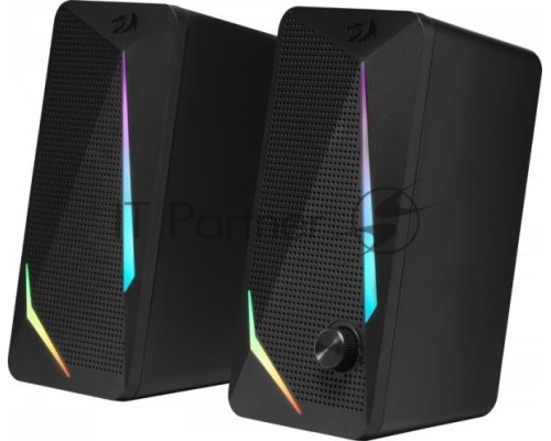 Акустическая 2.0 система DEFENDER Waltz black USB + 3.5 jack, RGB, 6 Вт. (78144)