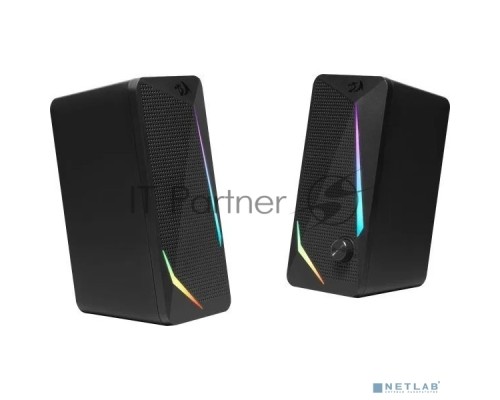 Акустическая 2.0 система DEFENDER Waltz black USB + 3.5 jack, RGB, 6 Вт. (78144)
