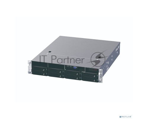 Серверный корпус 2U rackmount, 8+1 trays, 550W CRPS PSU(1+1) /  21