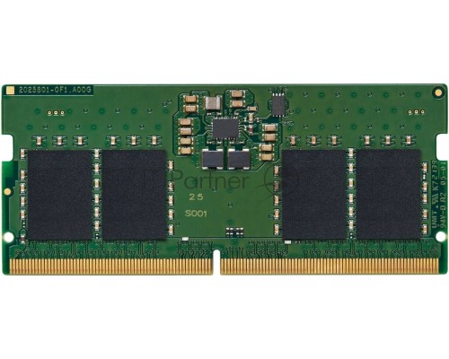 Оперативная память Kingston 8GB 4800MHz DDR5 Non-ECC CL40 SODIMM 1Rx16