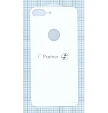 Защитное заднее стекло для iPhone 7/8 Plus белое