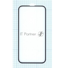 Защитное стекло 5D для Apple iPhone 13 черное