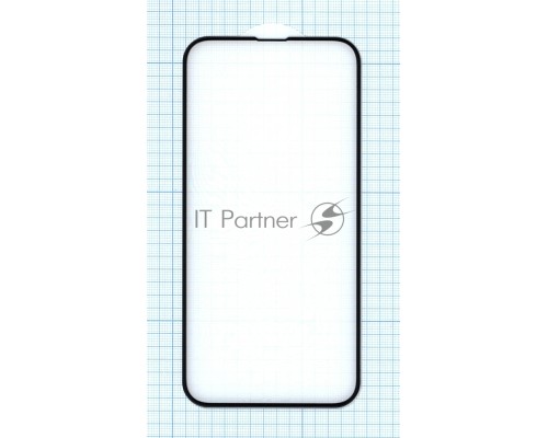 Защитное стекло 5D для Apple iPhone 13 черное