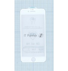 Защитное стекло 5D для Apple iPhone 6/6S белое