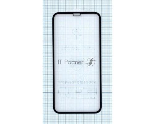 Защитное стекло 6D для Apple iPhone 11 Pro черное