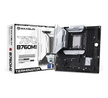 MAXSUN MS-Terminator B760M D5 (Socket 1700, mATX, 4*DDR5, DP/HDMI, 4*SATA3, 3*M.2, 1xPCI-E x16 /1xPCI-E x4, 6*USB 2.0,  2*USB 3.2 Gen1, LAN 1*2.5G, RTL)