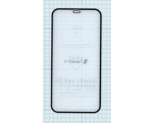 Защитное стекло 6D для Apple iPhone 12 mini черное