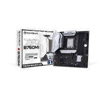 MAXSUN MS-Terminator B760M D5 WiFi V1/V2 (Socket 1700, mATX, 4*DDR5, DP/HDMI, 4xSATA3, 3*M.2,xPCI-E x16 /1xPCI-E x1, 6*USB 2.0, 2*USB 3.2 Gen1, LAN 1*2.5G, Bluetooth, Wi-Fi 802.11ax, RTL)