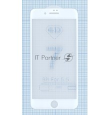 Защитное стекло 4D для Apple iPhone 7/8 Plus белое