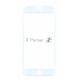 Защитное стекло 4D для Apple iPhone 7/8 Plus белое