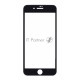 Защитное стекло 4D для Apple iPhone 7/8 Plus черное