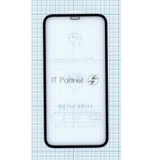 Защитное стекло 4D для Apple iPhone XR черное