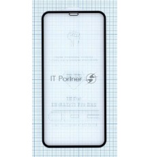 Защитное стекло 4D для Apple iPhone XS Max черное