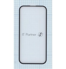 Защитное стекло 6D для Apple iPhone 14 Pro черное