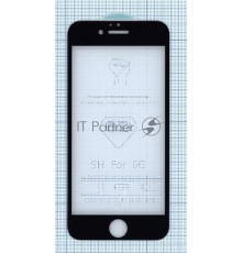 Защитное стекло 6D для Apple iPhone 6/6S  черное
