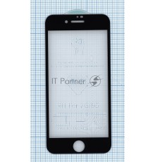 Защитное стекло 6D для Apple iPhone 7/8  черное