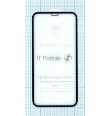 Защитное стекло 6D для Apple iPhone X/XS черное