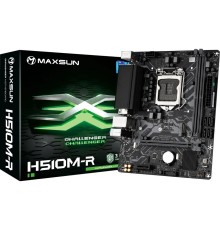 MAXSUN MS-Challenger H510M-R (Socket 1200, mATX, H510, 2*DDR4, VGA/HDMI,  3*SATA3, 1*M.2, 1*PCIEx16/1*PCIEx1, 6*USB 2.0,2*USB 3.2 Gen1, LAN 1*1G,  RTL)