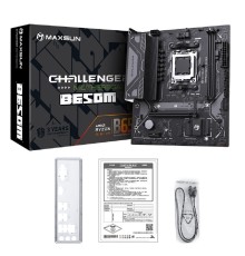 MAXSUN MS-Challenger B650M (Socket AM5, mATX, 2*DDR5, HDMI/DP, 4*SATA3, 1*M.2, 1*PCIEx16/1*PCIEx1, 2*USB2.0, 4*USB 3.2 Gen1, LAN 1*1G, RTL)