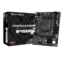 MAXSUN MS-Challenger B450M (Socket  AM4, mATX, 2*DDR4, VGA/HDMI, 4*SATA3, 1*M.2, 1*PCIEx16/1*PCIEx1, 2*USB2.0, 2*USB 3.2 Gen1, LAN 1*1G, RTL)
