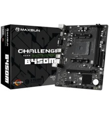 MAXSUN MS-Challenger B450M (Socket  AM4, mATX, 2*DDR4, VGA/HDMI, 4*SATA3, 1*M.2, 1*PCIEx16/1*PCIEx1, 2*USB2.0, 2*USB 3.2 Gen1, LAN 1*1G, RTL)