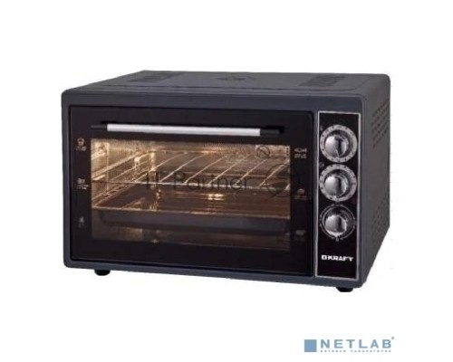 Мини-печь Kraft KF-MO 3800 BL черный