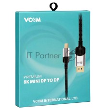 Кабель-переходник Mini DisplayPort M -> Display Port M 1.4V 1,8м VCOM <CG685-1.8M>