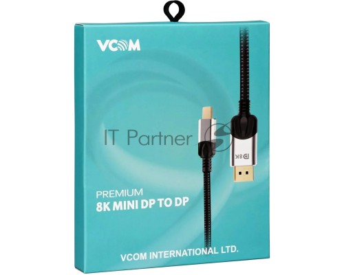 Кабель-переходник Mini DisplayPort M -> Display Port M 1.4V 1,8м VCOM <CG685-1.8M>