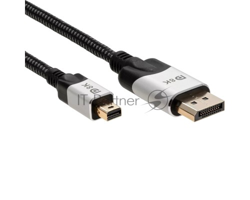 Кабель-переходник Mini DisplayPort M -> Display Port M 1.4V 1,8м VCOM <CG685-1.8M>