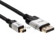 Кабель-переходник Mini DisplayPort M -> Display Port M 1.4V 1,8м VCOM <CG685-1.8M>