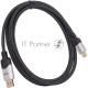 Кабель-переходник Mini DisplayPort M -> Display Port M 1.4V 1,8м VCOM <CG685-1.8M>