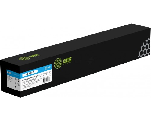 Картридж лазерный Cactus CS-EXV51C голубой (60000стр.) для Canon iR Advance C5535/5540