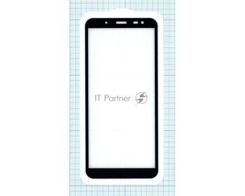 Защитное стекло для Samsung Galaxy J6 (2018) черное