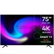 Телевизор Topdevice, 75''DLED UHD DigitalSmartTV,TWO LEGS,MT9632,DVB-T/C/T2/S2,WITH CI SLOT,CI+, AUO/CSOT280±20 Bri,Android 11.0 1.5G+8G with Wildred launcher,DVB-T/C/T2/S2,USB,Hotel FUN,H.265,Dolby,AC-3,WiFi,PAL/SECAM,BG/DK/I/NICAM,EN,RU(Def),AC100-24