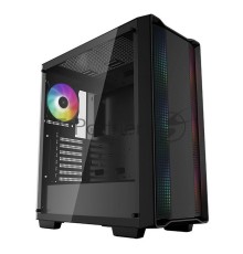 Корпус Deepcool CC560 черный без БП ATX 4x120mm 1xUSB2.0 1xUSB3.0 audio bott PSU [R-CC560-BKTAA4-G-1]