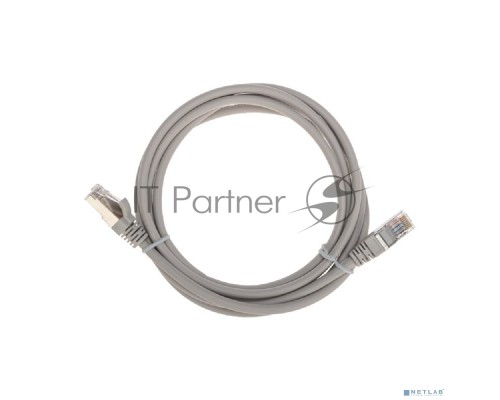  Патч-корд F/UTP, CAT 5e, RJ45-RJ45, 26AWG, ZH нг(А)-HF, серый, 2м  REXANT