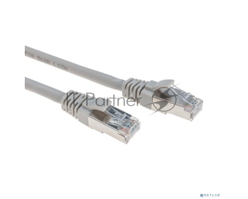  Патч-корд F/UTP, CAT 5e, RJ45-RJ45, 26AWG, ZH нг(А)-HF, серый, 2м  REXANT
