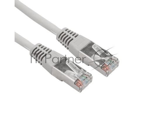 Патч-корд S/FTP REXANT категория 6A (10G), RJ45-RJ45, неэкранированный, 28AWG, LSZH, серый, 3 м