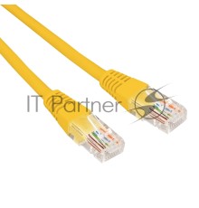 Патч-корд U/UTP, CAT 5e, RJ45-RJ45, 26AWG, ZH нг(А)-HF, желтый, 2м  REXANT