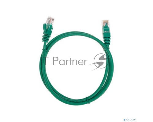 Патч-корд U/UTP, CAT 5e, RJ45-RJ45, 26AWG, ZH нг(А)-HF, зеленый, 1м  REXANT