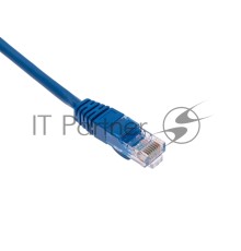 Патч-корд U/UTP, CAT 5e, RJ45-RJ45, 26AWG, ZH нг(А)-HF, синий, 0,3м  REXANT