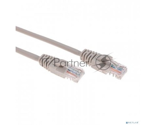 Патч-корд U/UTP REXANT категория 6, RJ45-RJ45, неэкранированный, 26AWG, LSZH, серый, 1.5 м