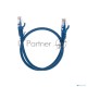 Патч-корд U/UTP REXANT категория 6, RJ45-RJ45, неэкранированный, 26AWG, LSZH, синий, 0.5 м