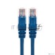 Патч-корд U/UTP REXANT категория 6, RJ45-RJ45, неэкранированный, 26AWG, LSZH, синий, 0.5 м