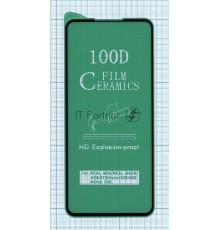 Керамическая пленка (стекло) для Huawei Honor 30S черная