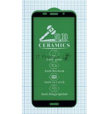 Керамическая пленка (стекло) для Huawei Honor 9S черная