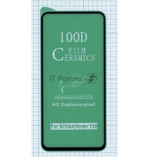 Керамическая пленка (стекло) для Huawei Nova 4/ Honor V20 черная