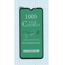 Керамическая пленка (стекло) для OnePlus 7 черная