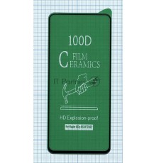 Керамическая пленка (стекло) для OPPO A52 черная